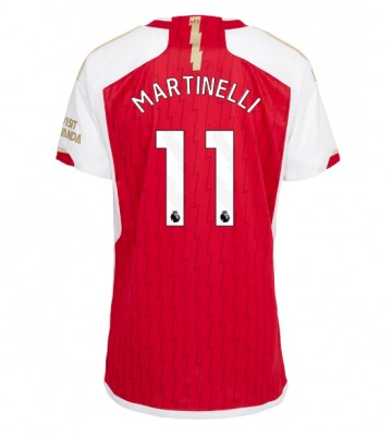 Arsenal Gabriel Martinelli #11 Hemmatröja Kvinnor 2023-24 Kortärmad